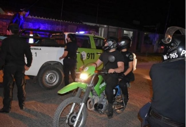Fuerte despliegue policial en Saladas: resguardaron a m&aacute;s de 30 menores durante controles nocturnos