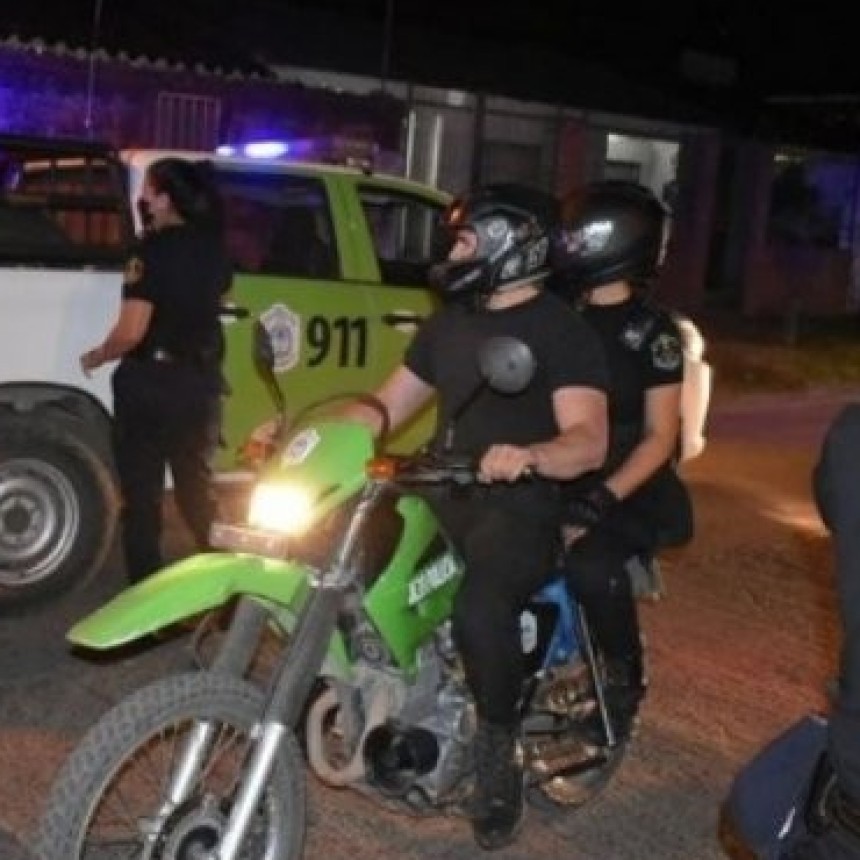 Fuerte despliegue policial en Saladas: resguardaron a m&aacute;s de 30 menores durante controles nocturnos