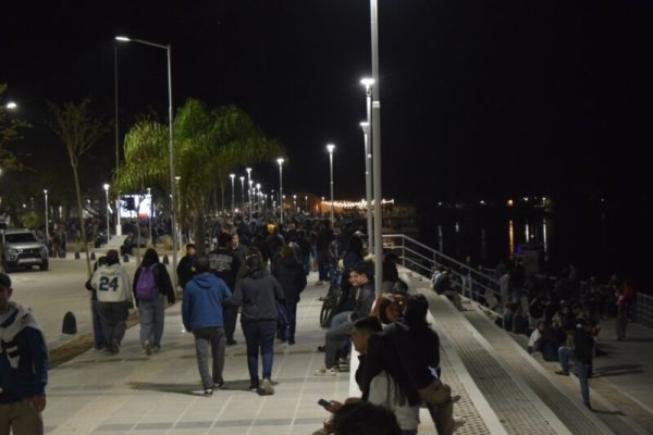 Vald&eacute;s inaugur&oacute; la nueva costanera de Goya