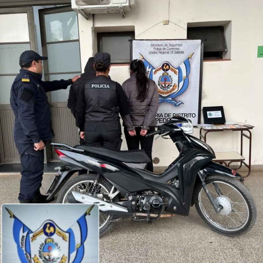 Cae una pareja acusada de vender coca&iacute;na bajo modalidad delivery en Empedrado