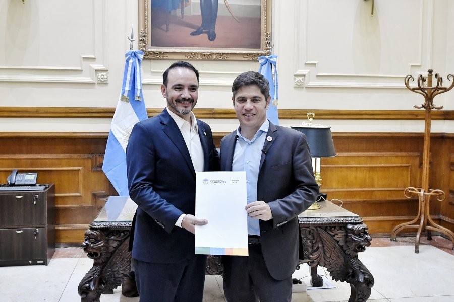 Kicillof y Juan Pablo Vald�s firmaron acuerdos de cooperaci�n para fortalecer la producci�n y el comercio